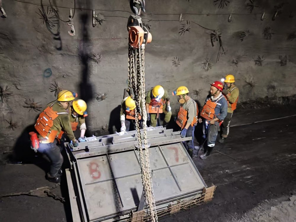 陜煤建設渭南分公司第三安裝項目部：春潮涌動攻堅勁 提質增速促發展